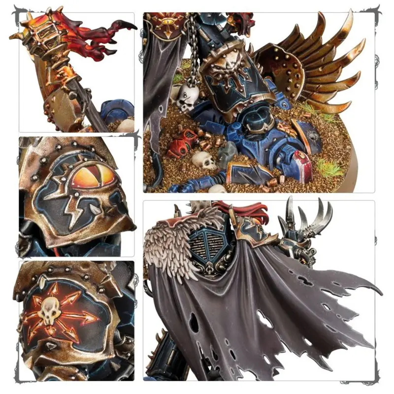 Abaddon the despoiler, chaos space marines, warhammer 40k, games workshop, model 43-60